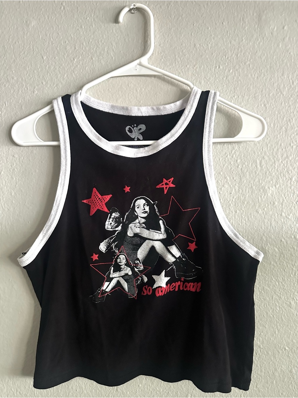 Olivia Rodrigo ‘so American’ crop tank